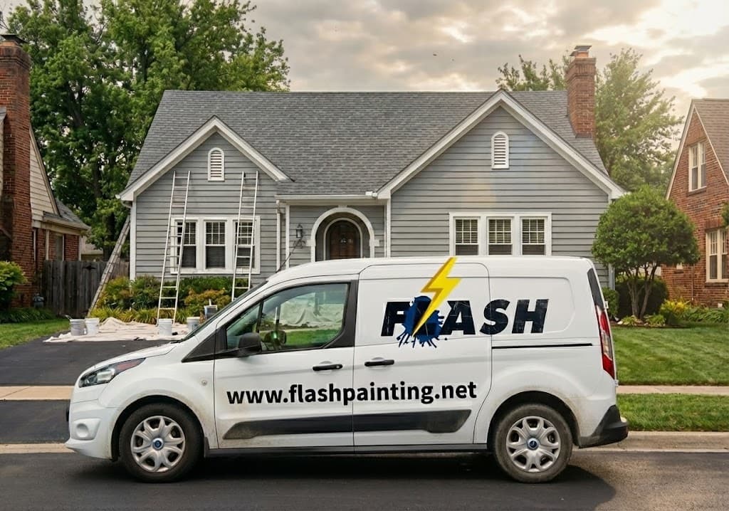 Flash Painting & Remodeling van